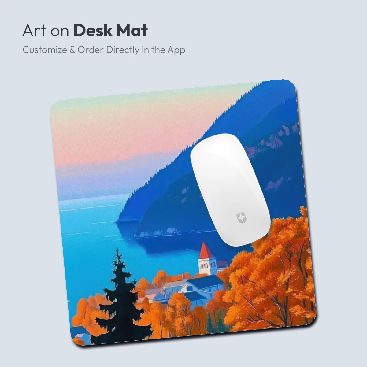 Autumnal Coastal Serenity: A Painterly Haven - Image 4