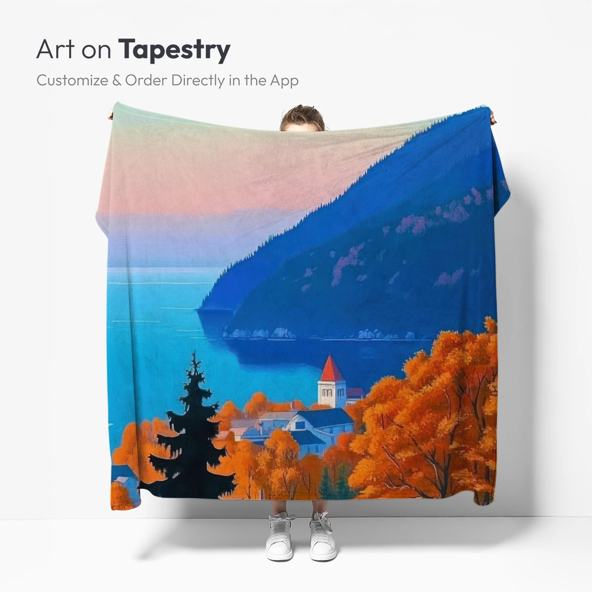 Autumnal Coastal Serenity: A Painterly Haven - Image 5