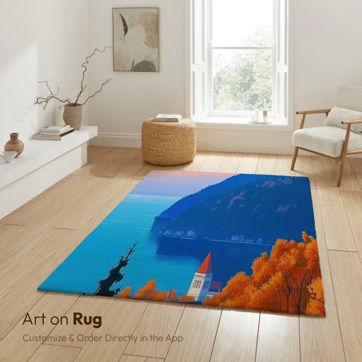 Autumnal Coastal Serenity: A Painterly Haven - Image 6