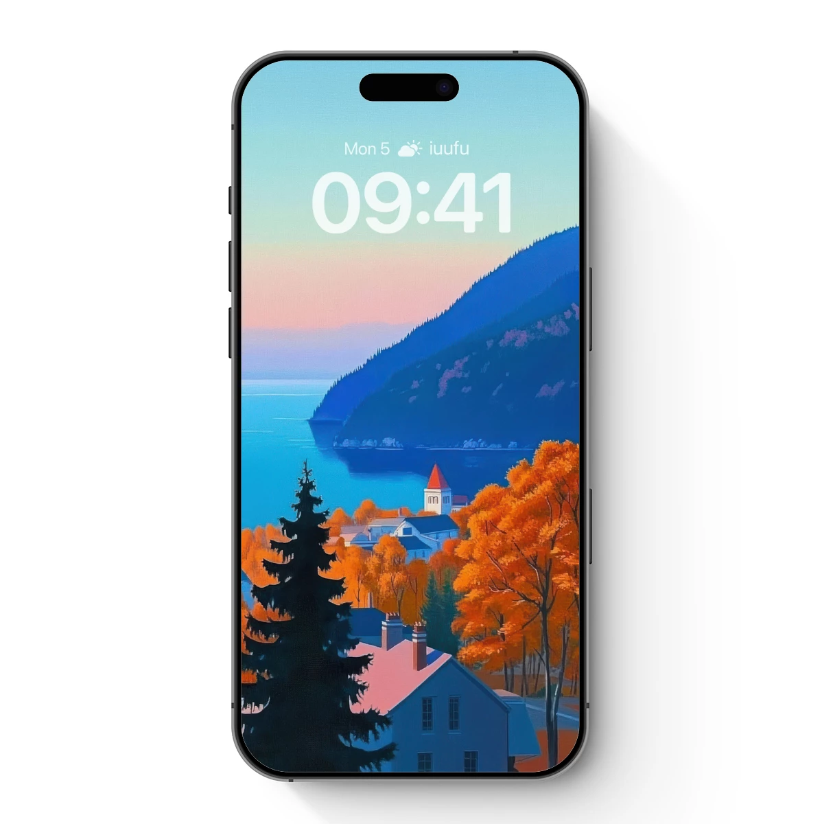 Autumnal Coastal Serenity: A Painterly Haven