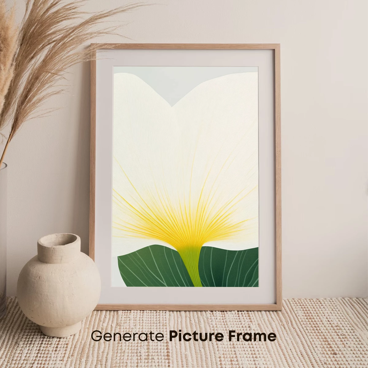 Elegant White Blossom: Modern Floral Artistry - Image 7