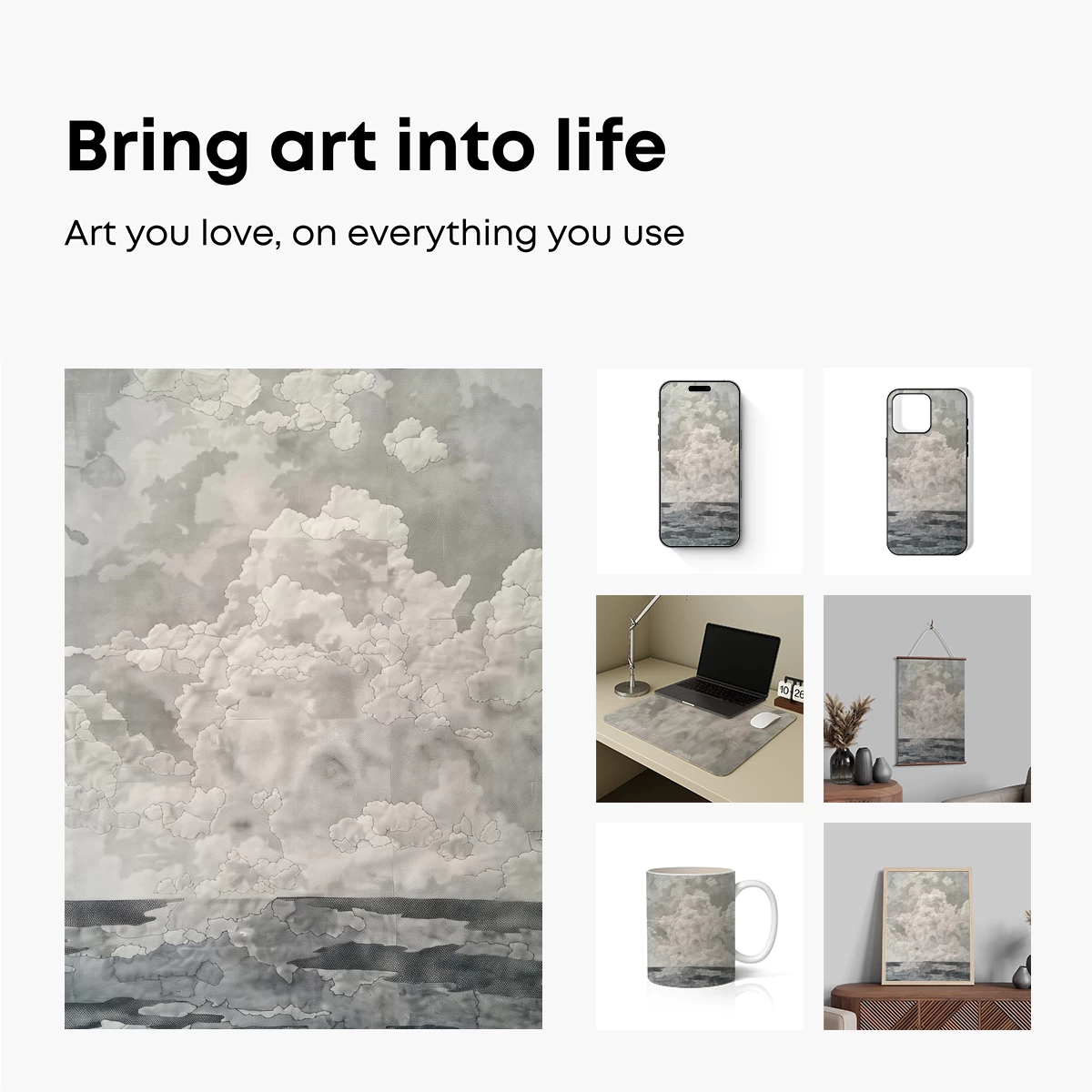 Clouds Reflecting in Serene Waters - Image 2