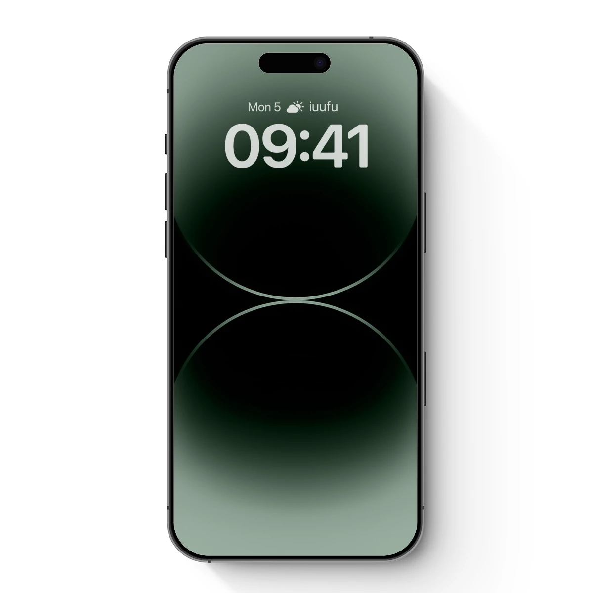 Ethereal Eclipse: Dual Circles in Gradient Shadows