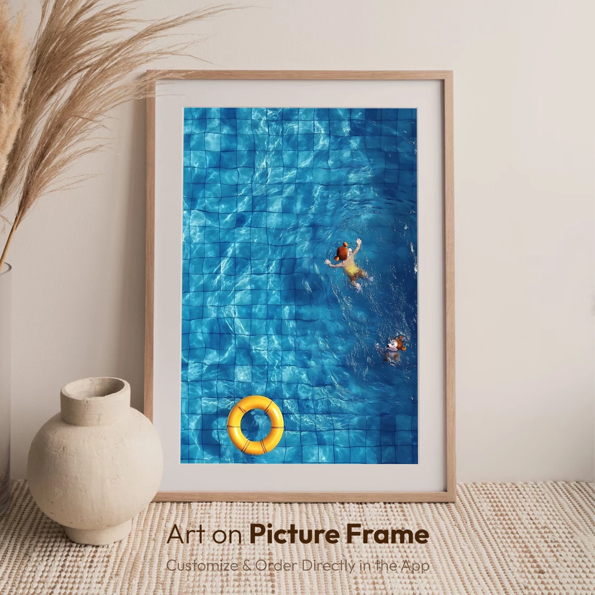 Aqua Serenity: Poolside Playfulness - Image 7