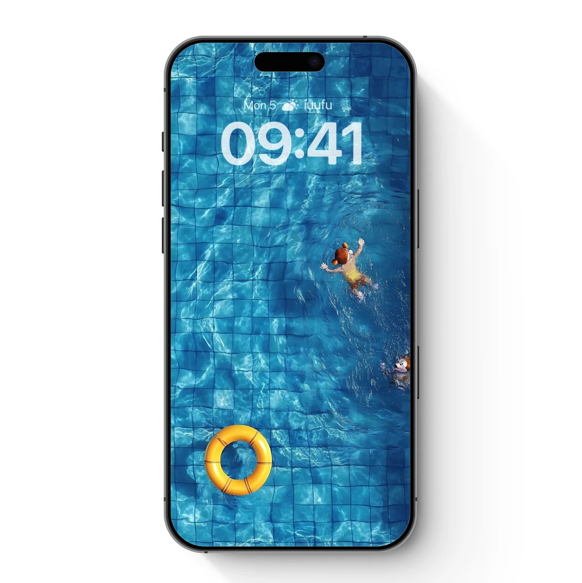 Aqua Serenity: Poolside Playfulness