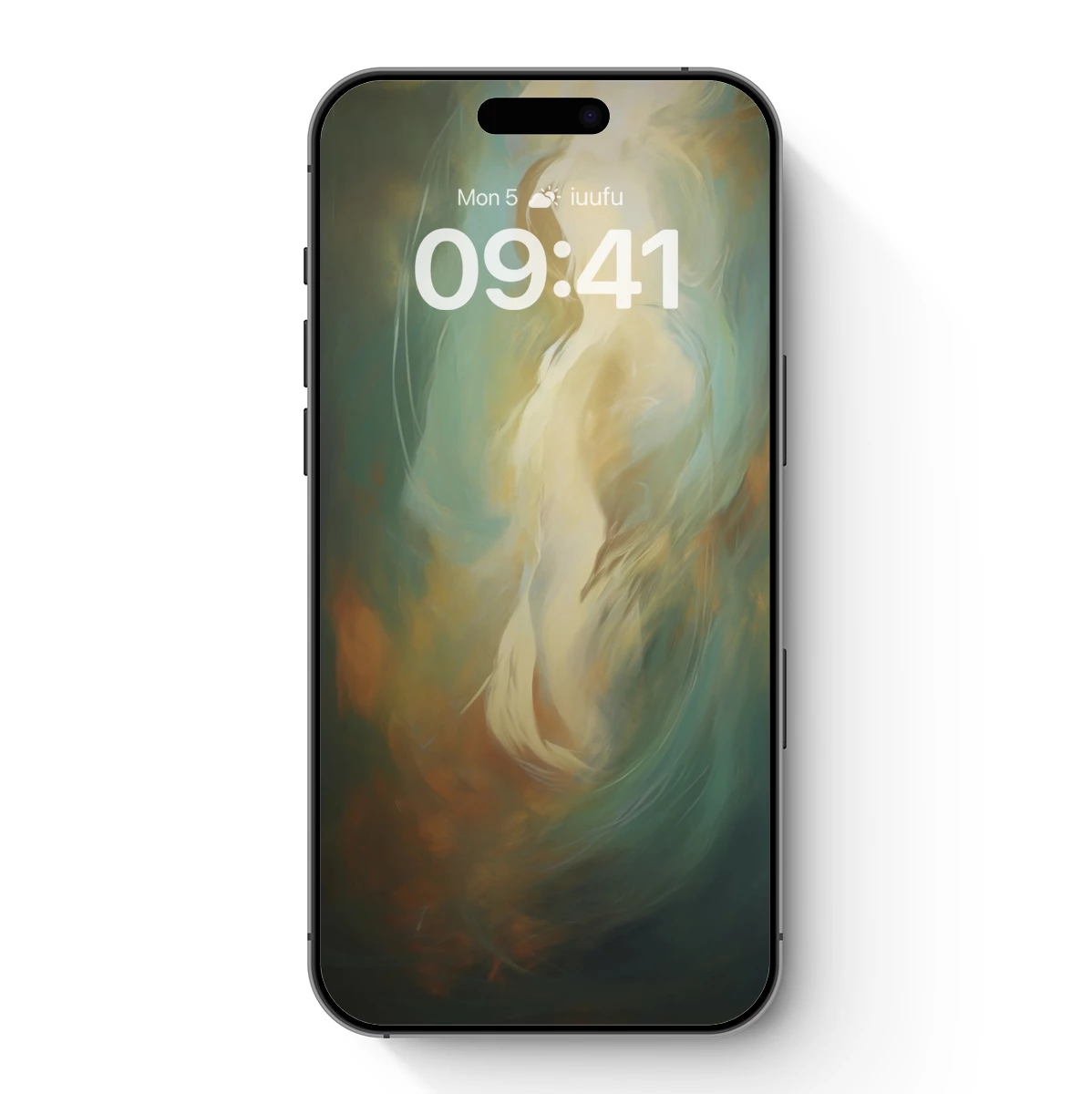 Ethereal Figure in Abstract Haze