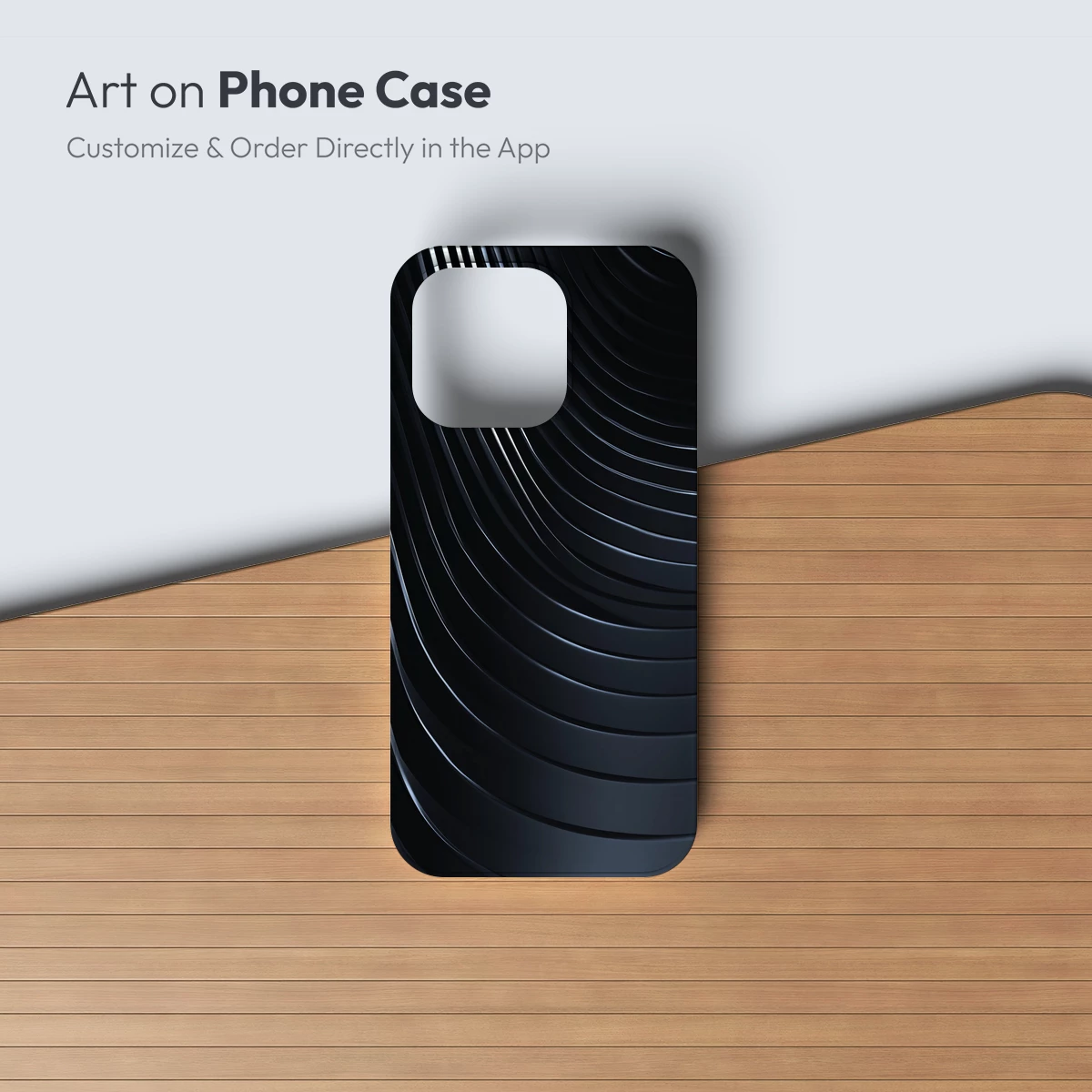 Elegant Dark Waves: A Symphony of Curves - Image 3