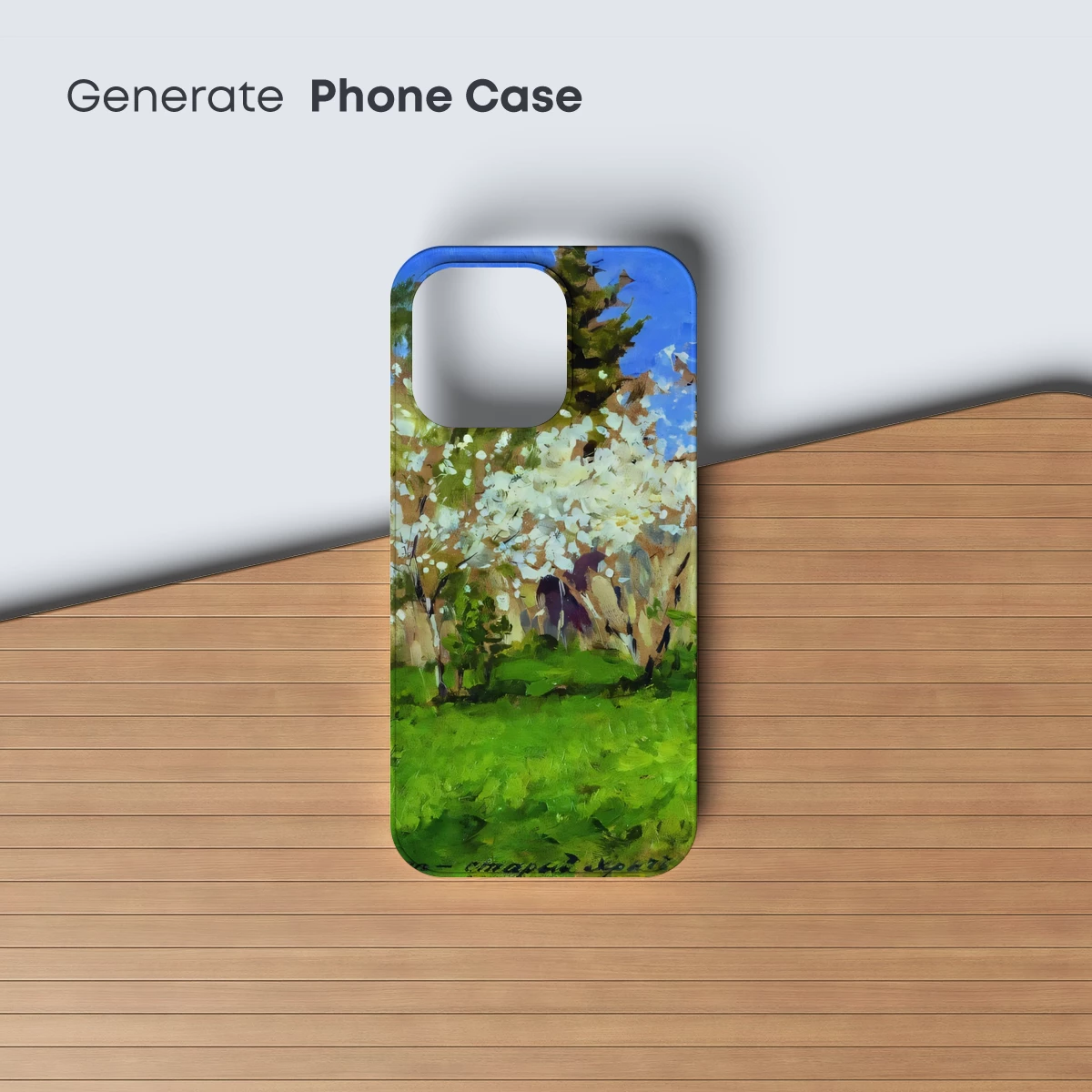 Blossom Bliss: Impressionist Orchard in Spring - Image 3