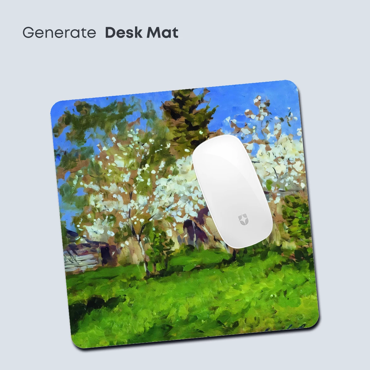 Blossom Bliss: Impressionist Orchard in Spring - Image 4