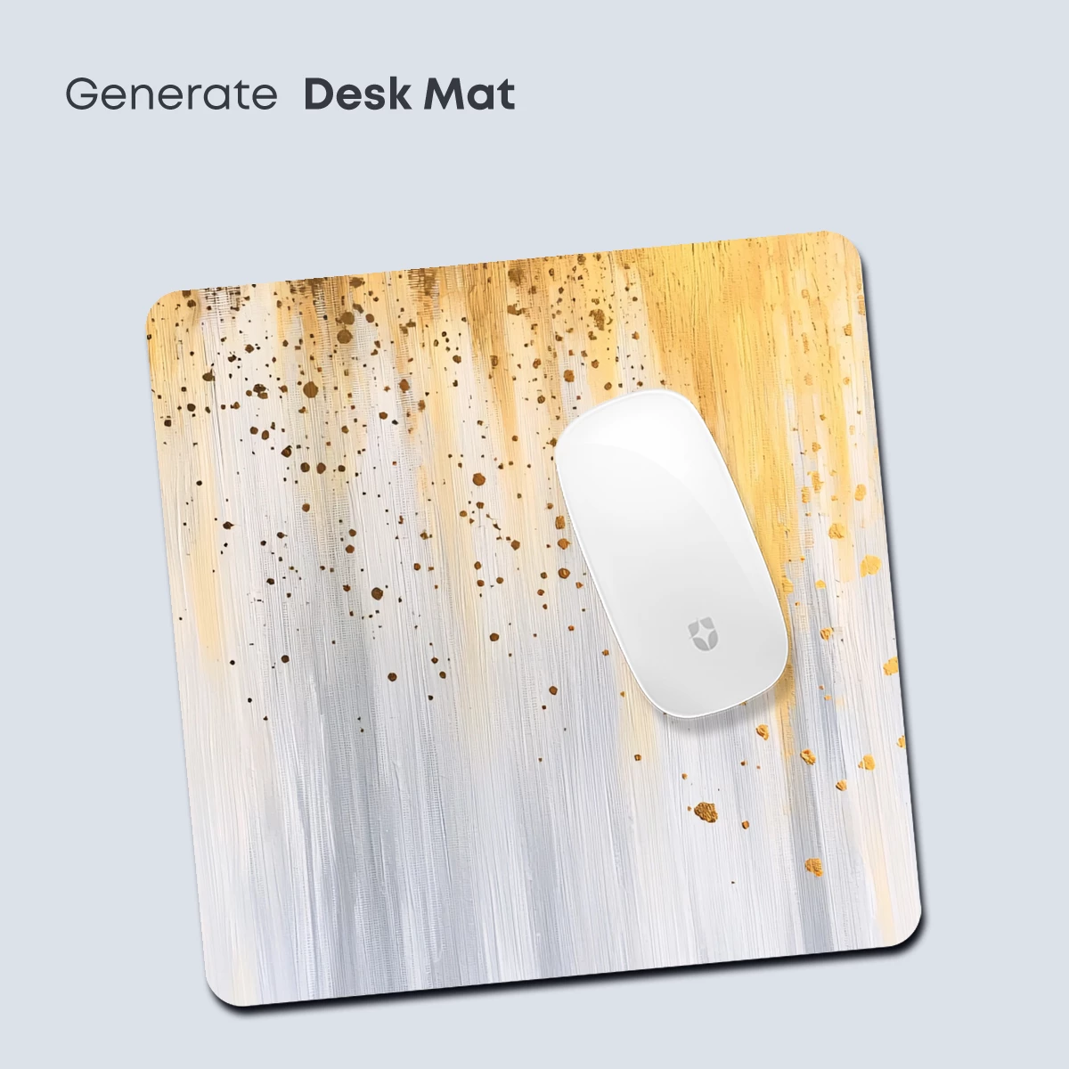 Golden Cascade: Abstract Brushstroke Symphony - Image 4