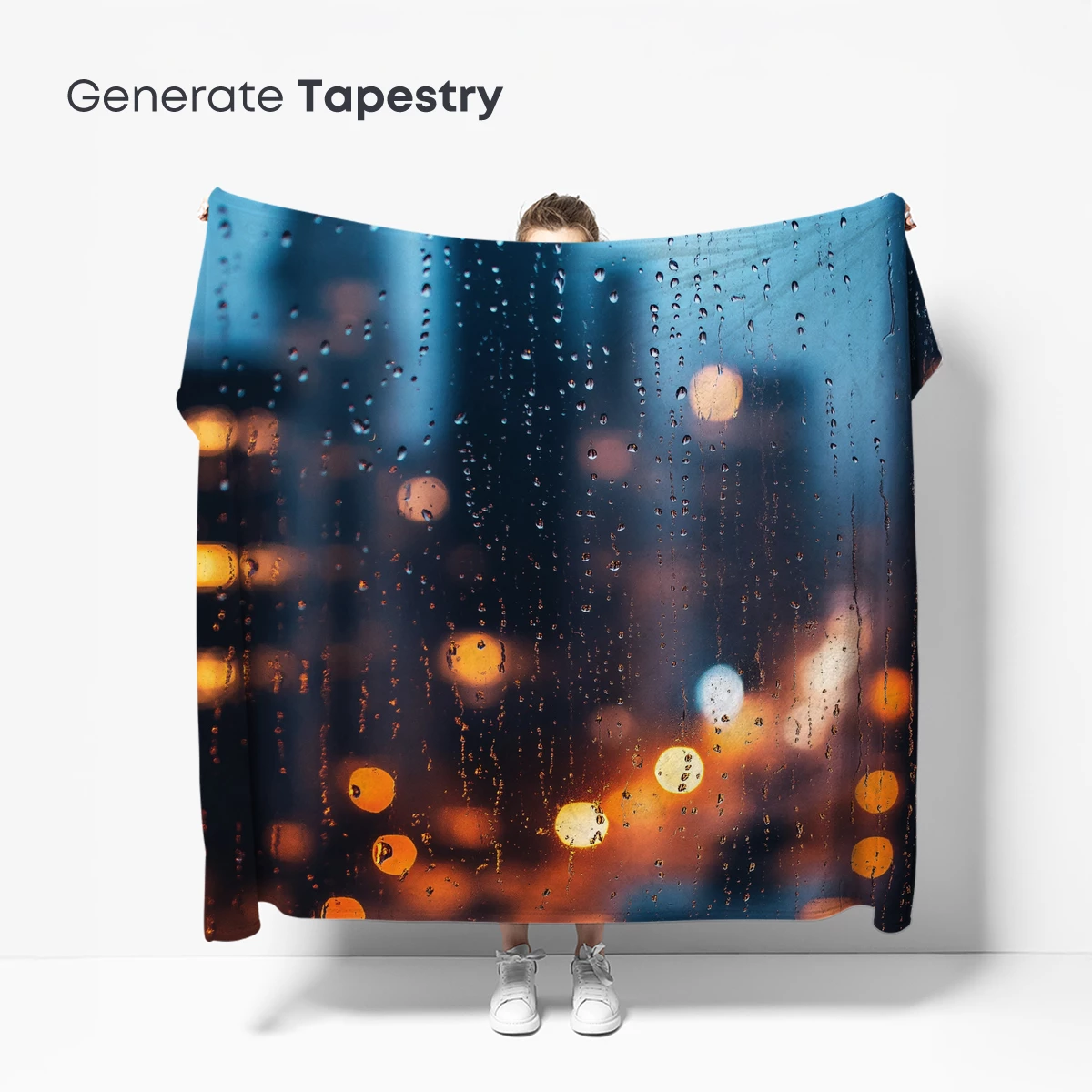 Rainy City Lights: Urban Bokeh Symphony - Image 5