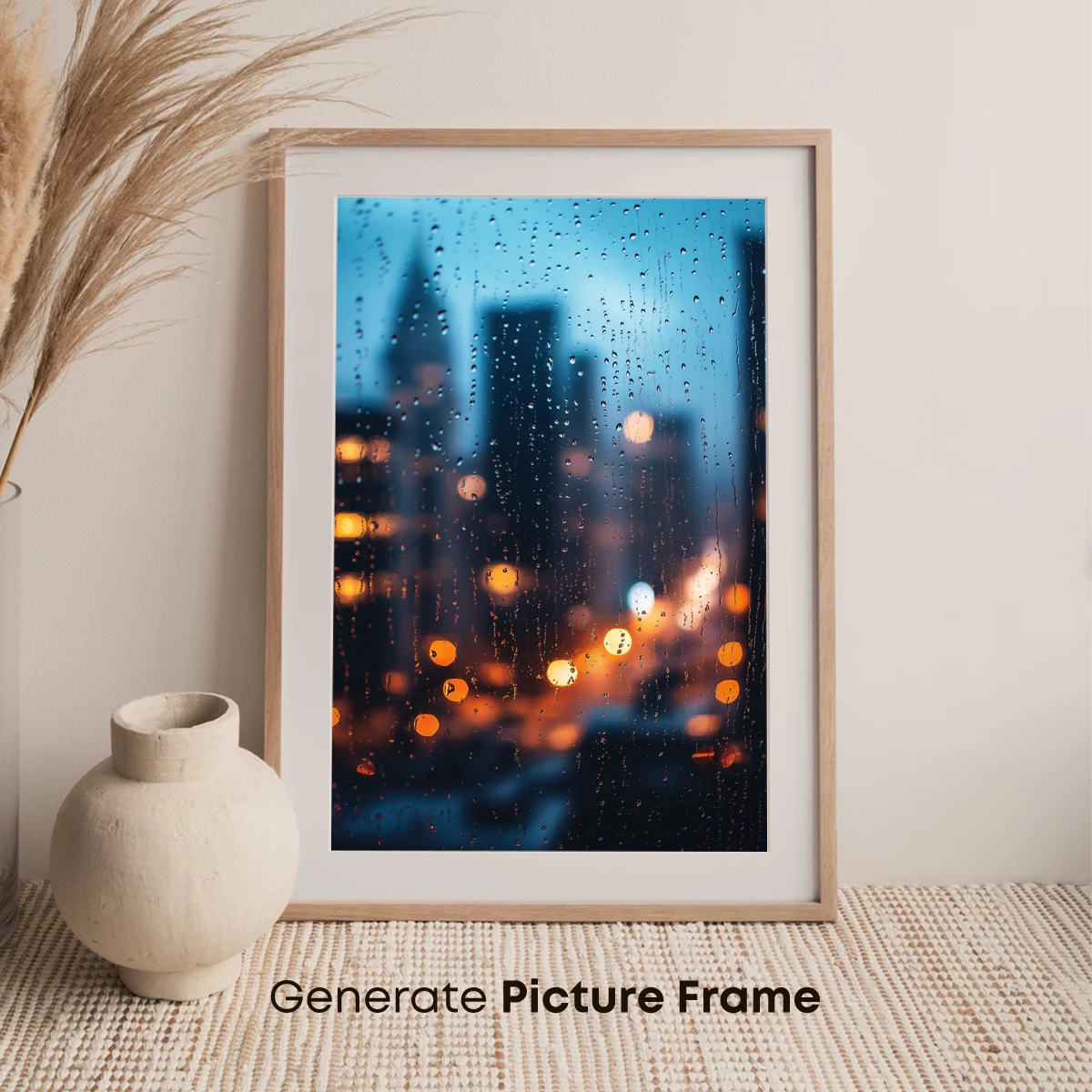 Rainy City Lights: Urban Bokeh Symphony - Image 7