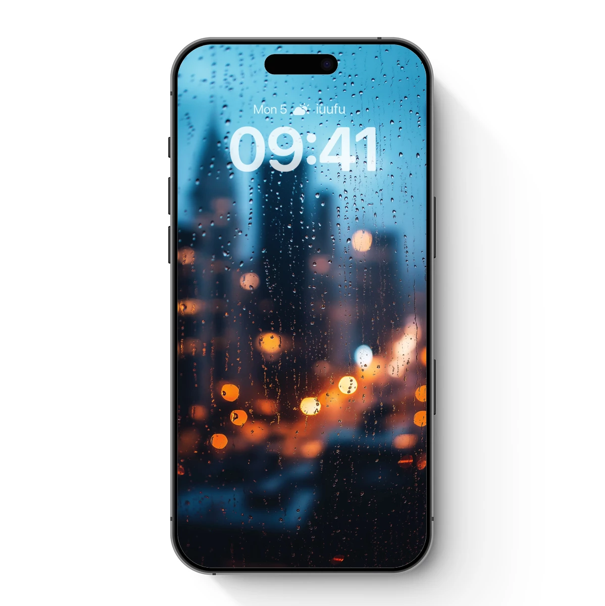 Rainy City Lights: Urban Bokeh Symphony