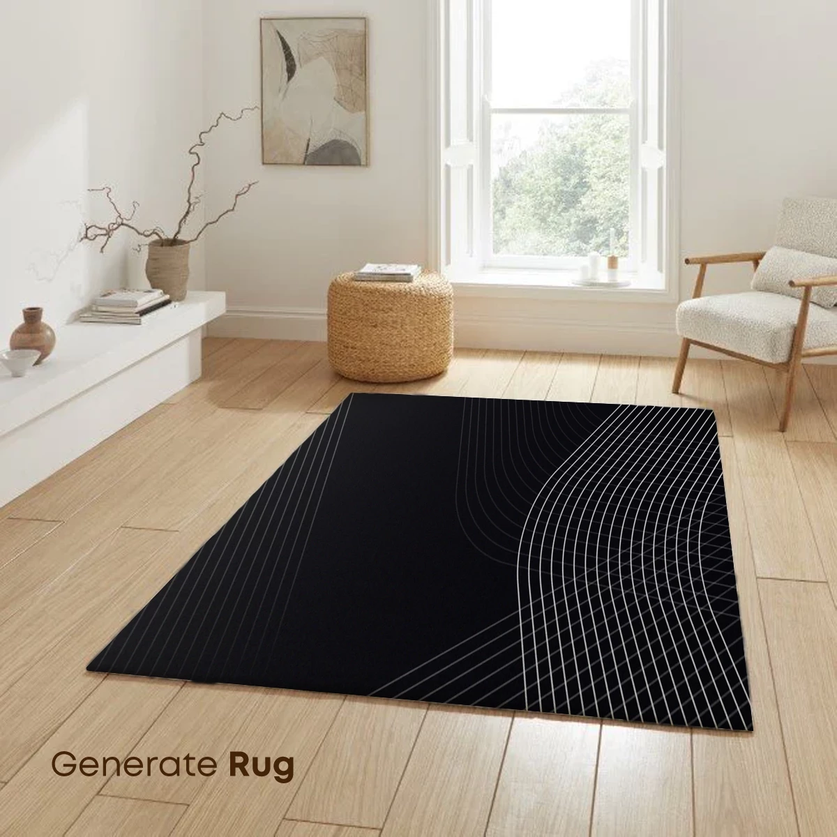 Elegant Curves in Monochrome - Image 6