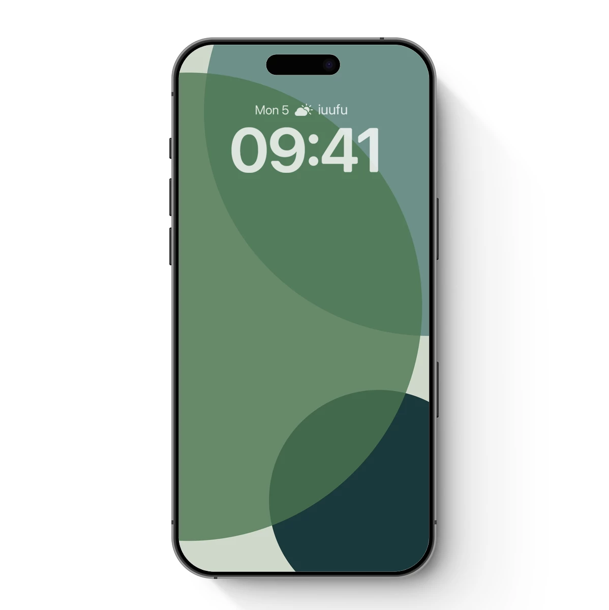 Abstract Harmony: Green Circles in Balance