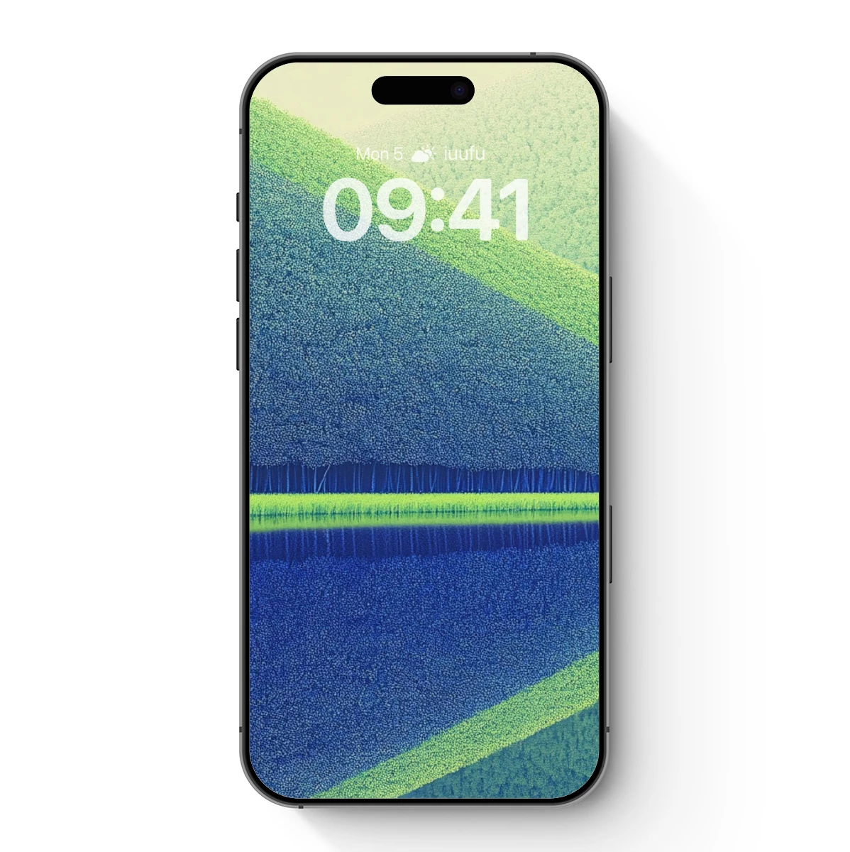 Ethereal Forest Reflection: A Digital Zen Landscape