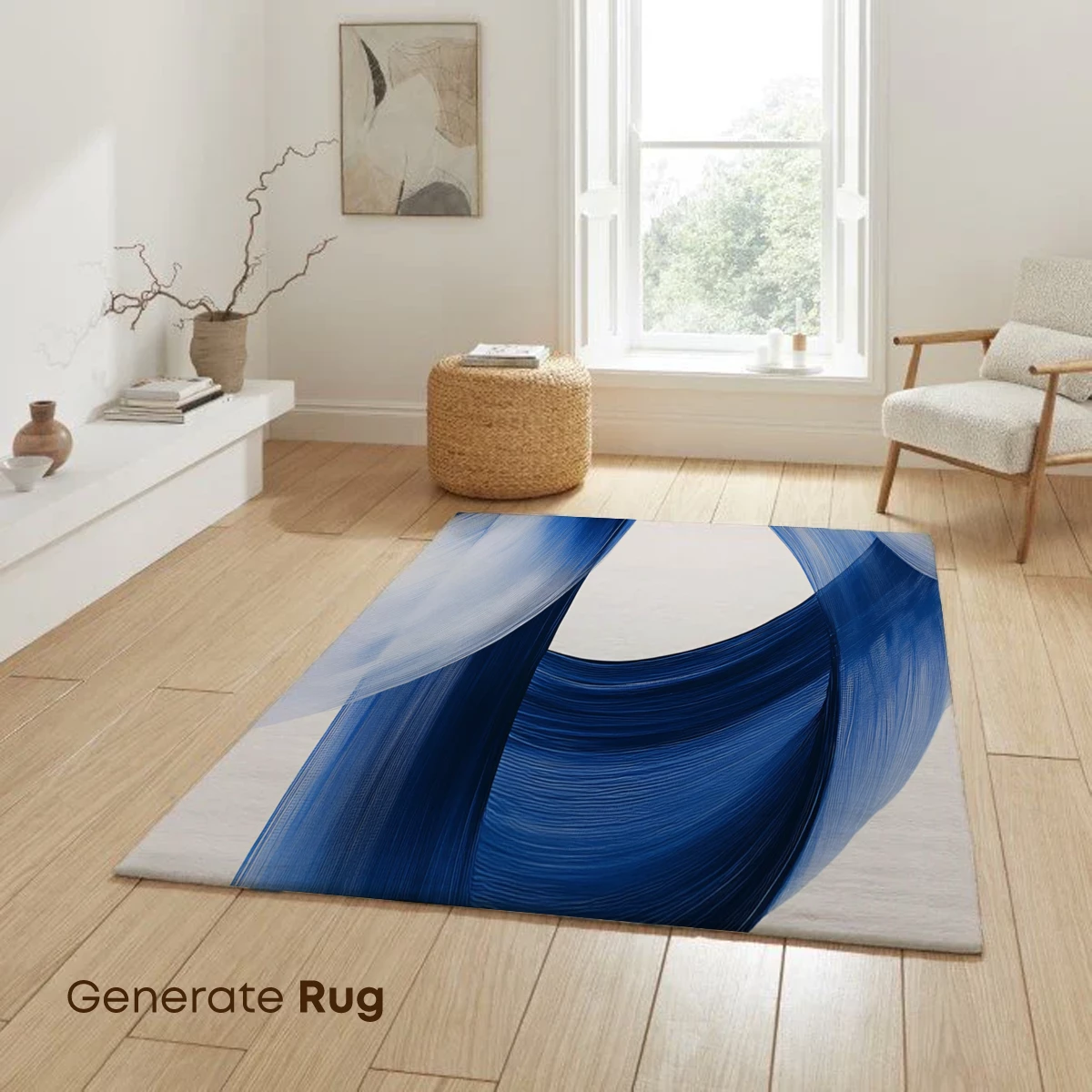 Ethereal Blue Ribbons: A Dance of Light and Shadow - Image 6