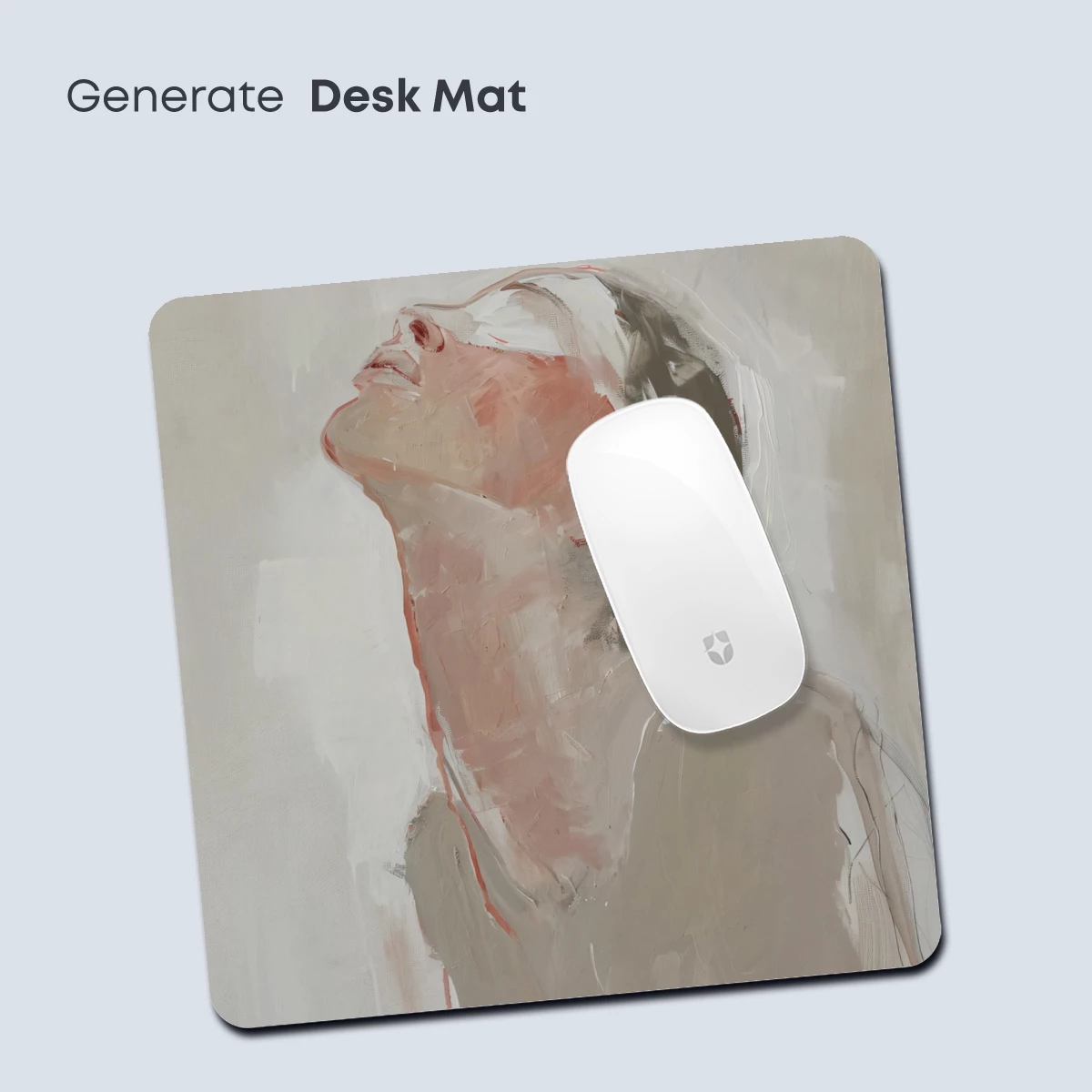 Ethereal Ascension: Abstract Portrait in Soft Tones - Image 4