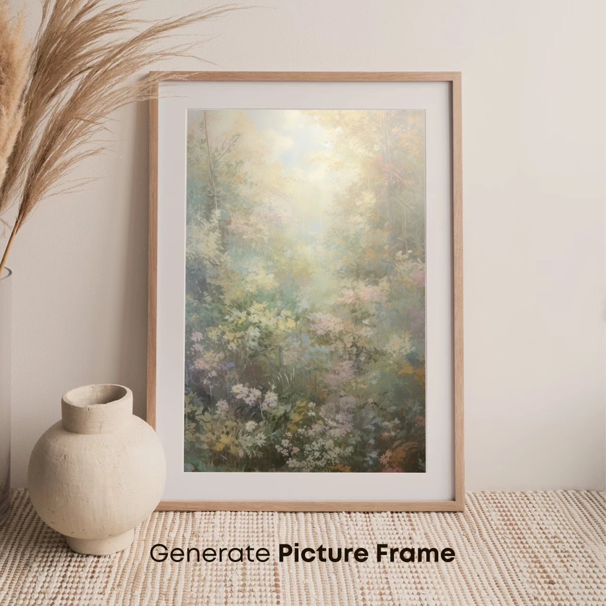 Enchanted Floral Mist: A Dreamy Forest Awakening - Image 7