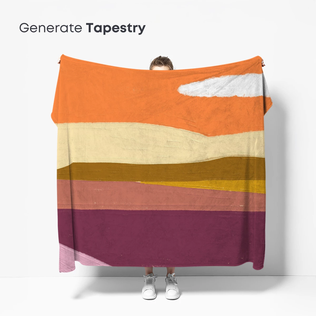 Desert Odyssey: SUV Journey Under Orange Skies - Image 5