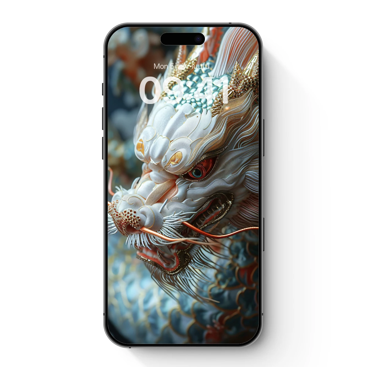 Ethereal Dragon Majesty: Intricate Silk Embroidery Art