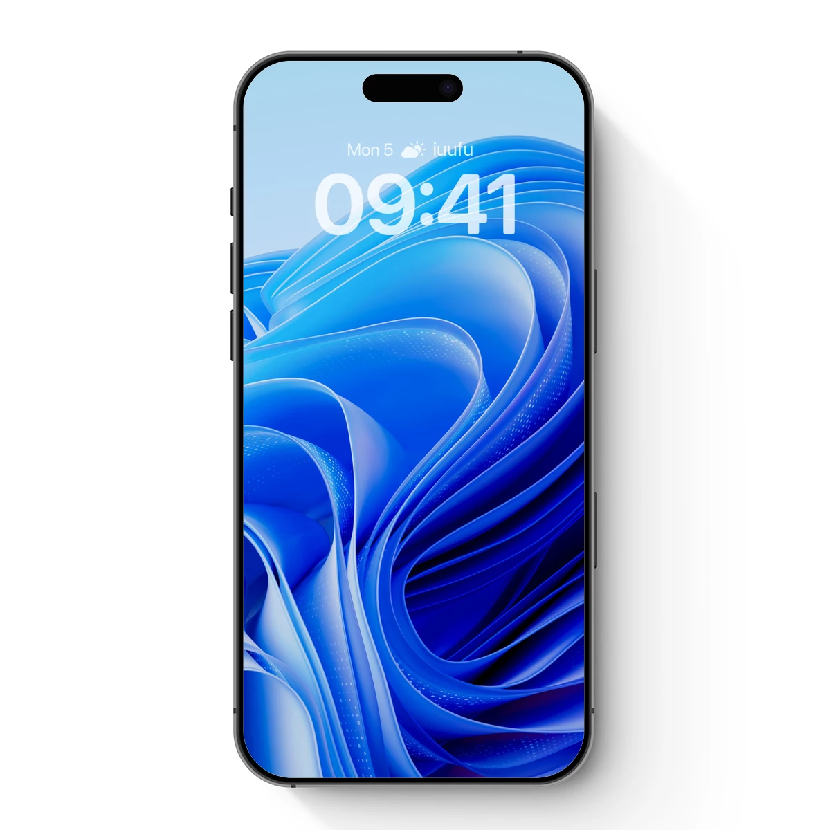 Blue Ribbon Symphony: Abstract Flow Art