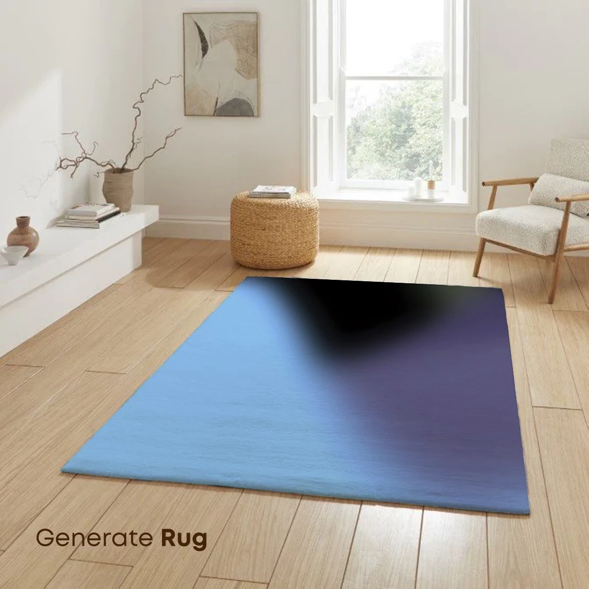 Ethereal Dawn: Blurred Horizons in Soft Blues - Image 6