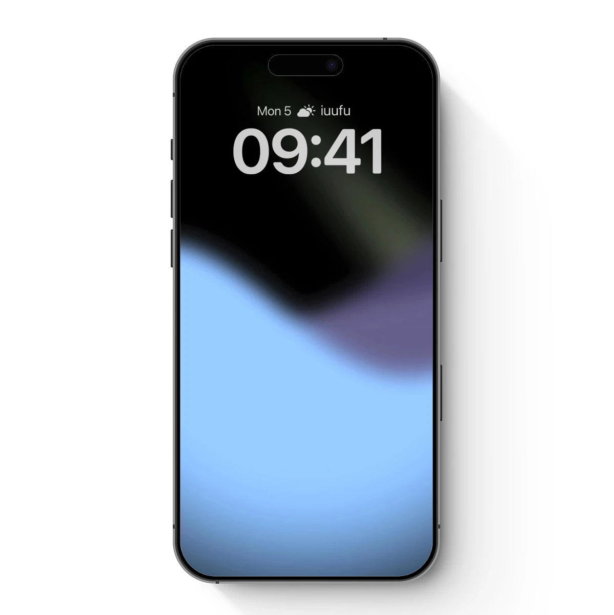 Ethereal Dawn: Blurred Horizons in Soft Blues