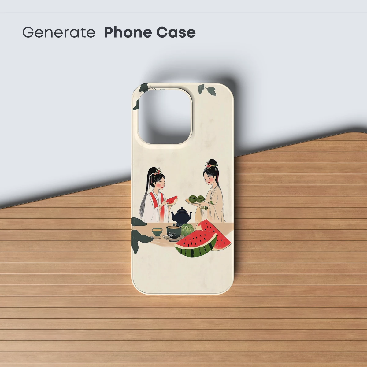 Elegant Tea Time: Ancient Charm Meets Modern Artistry - Image 3