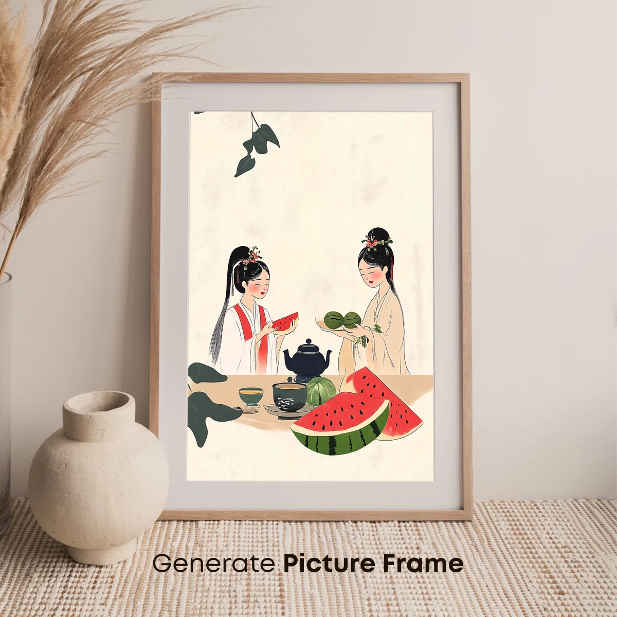 Elegant Tea Time: Ancient Charm Meets Modern Artistry - Image 7