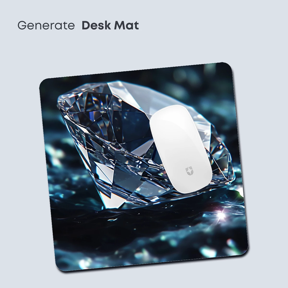 Crystal Diamond Elegance: A Gemstone Symphony - Image 4