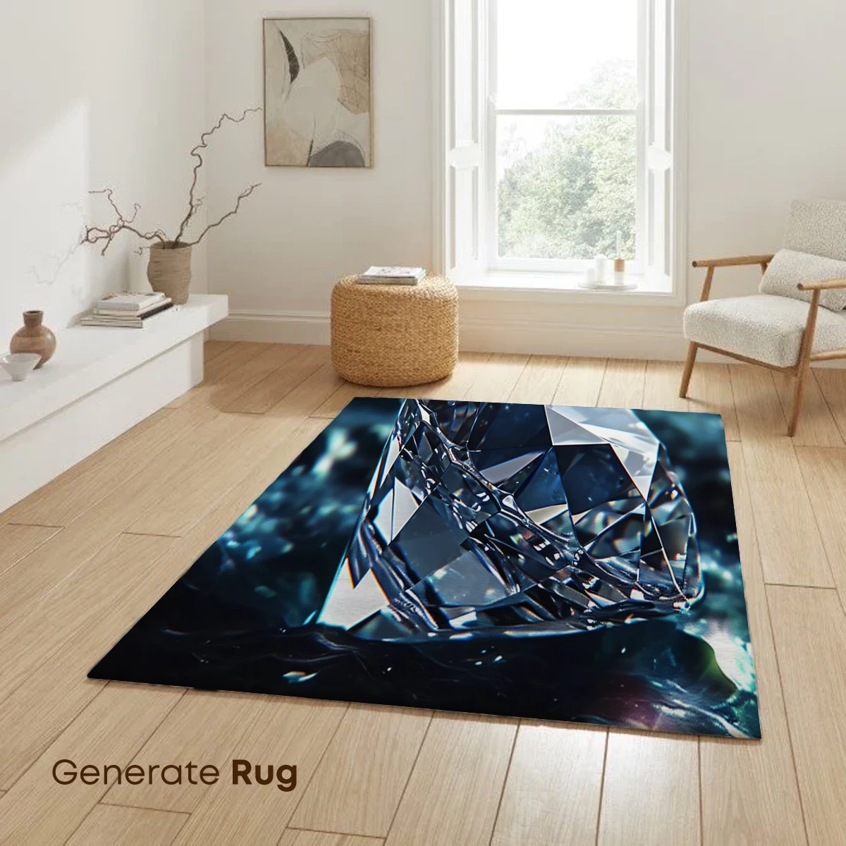 Crystal Diamond Elegance: A Gemstone Symphony - Image 6