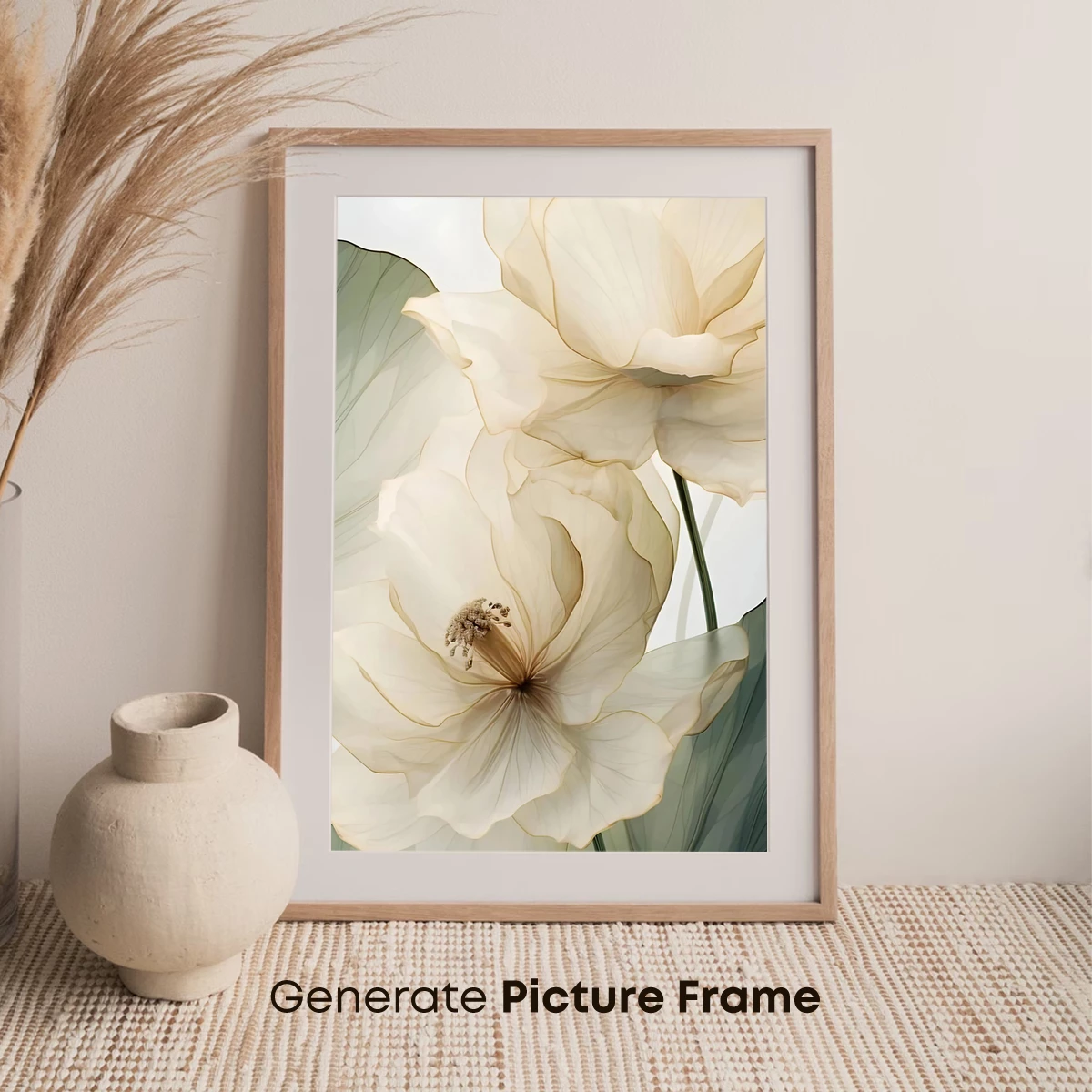 Ethereal Blossoms: Translucent Floral Artistry - Image 7