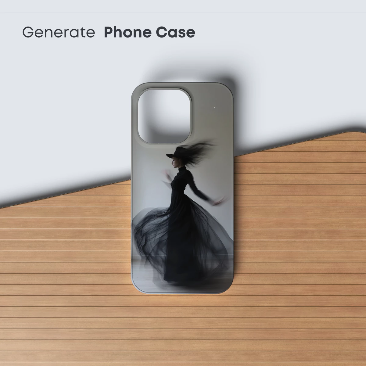 Ethereal Dance in Black - Image 3