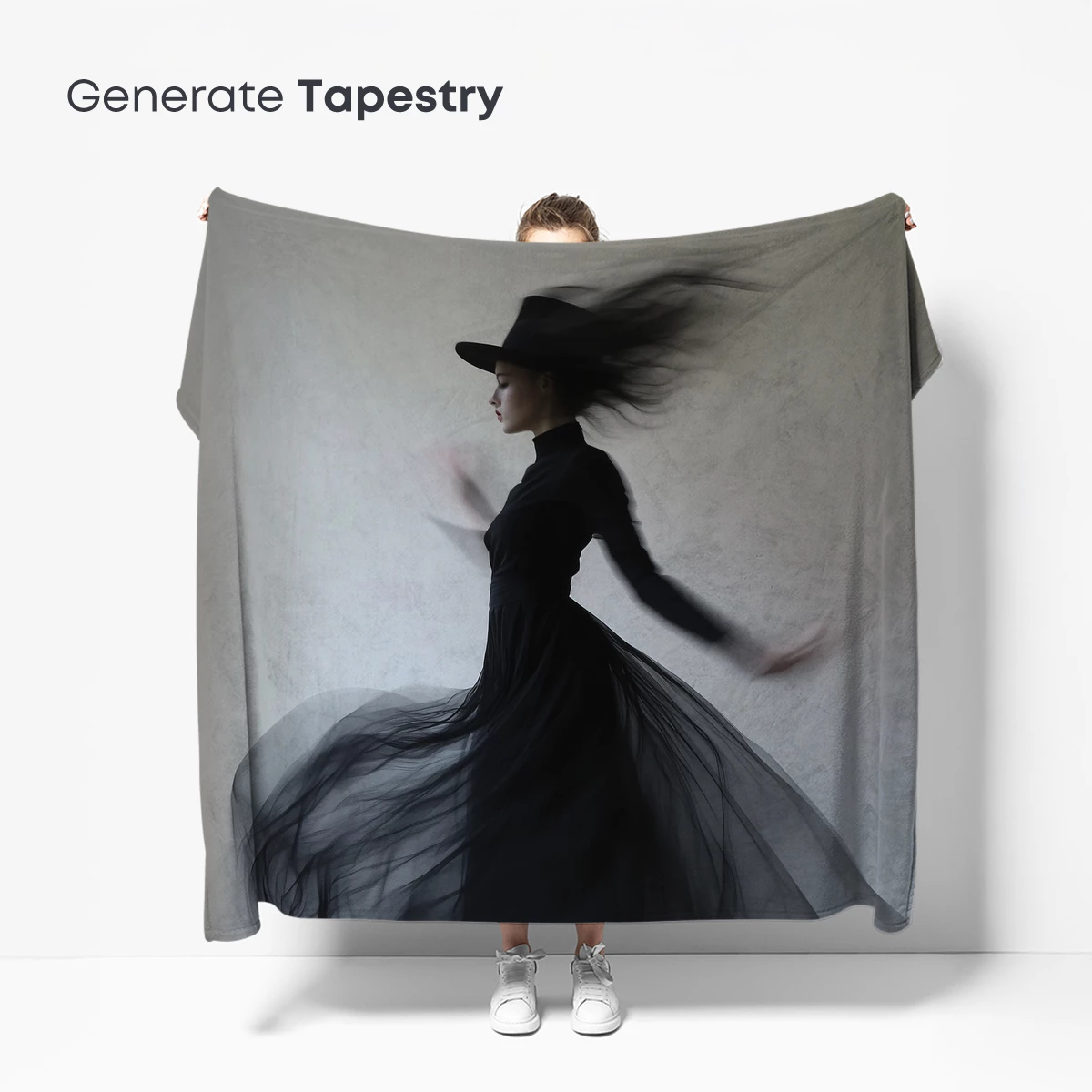 Ethereal Dance in Black - Image 5