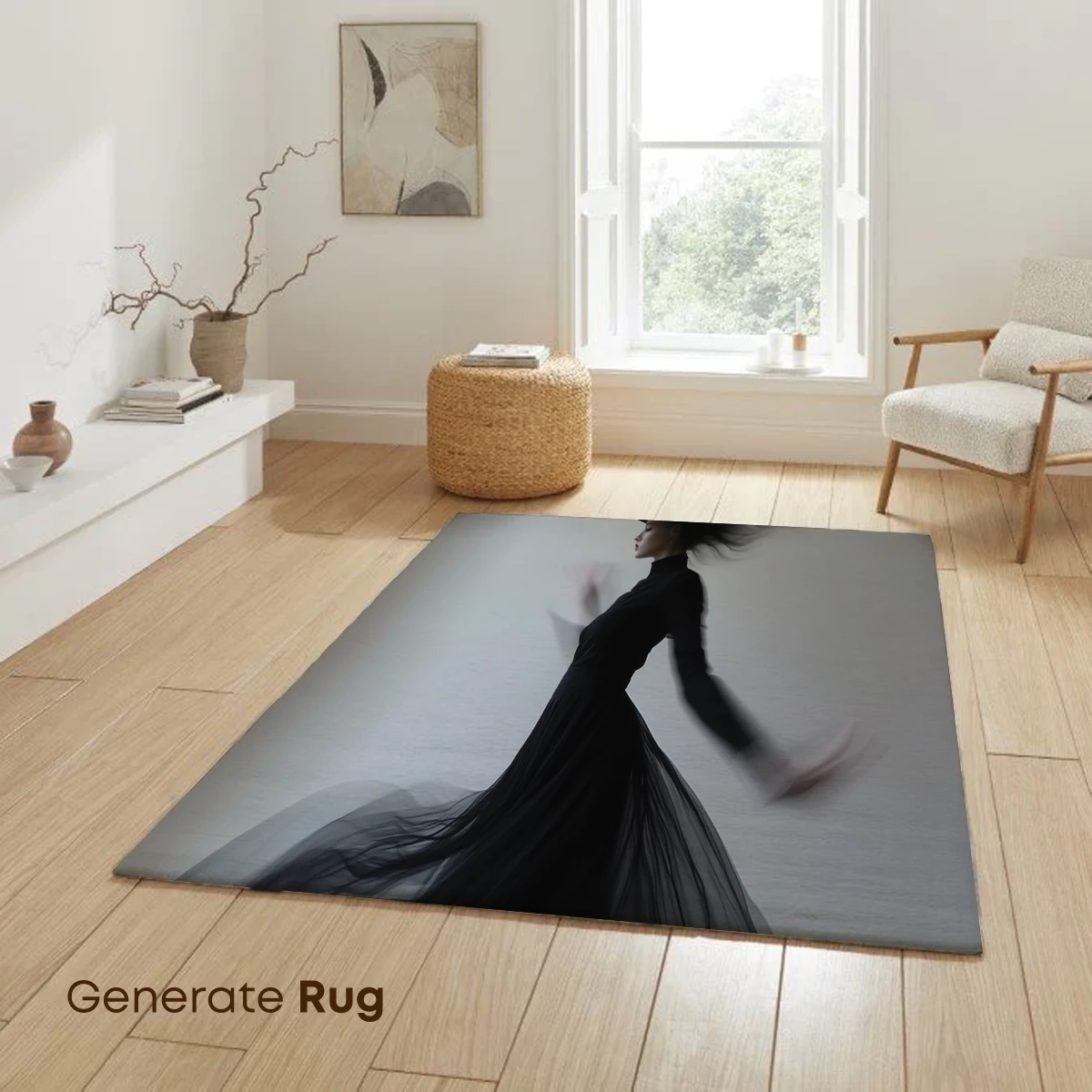 Ethereal Dance in Black - Image 6