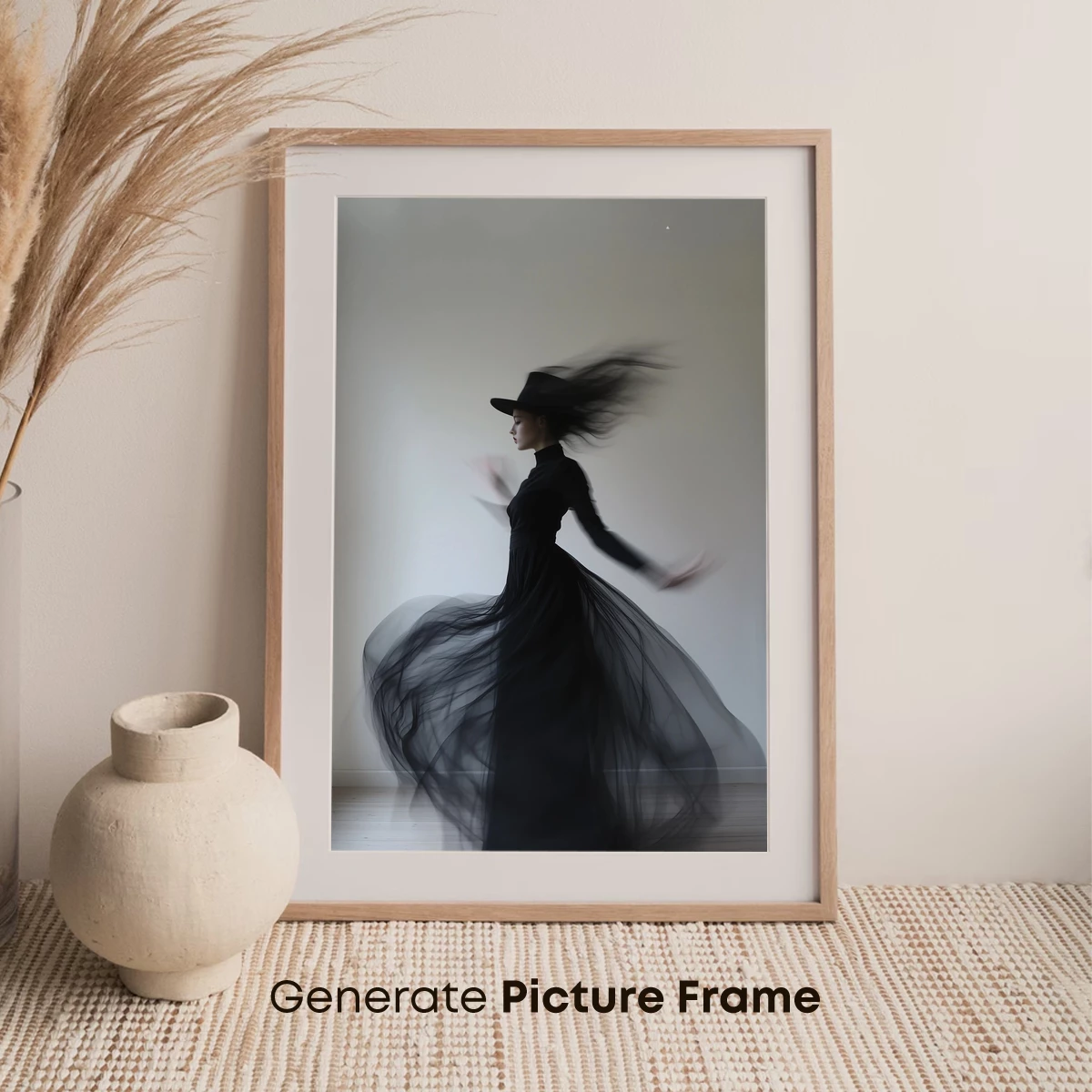 Ethereal Dance in Black - Image 7