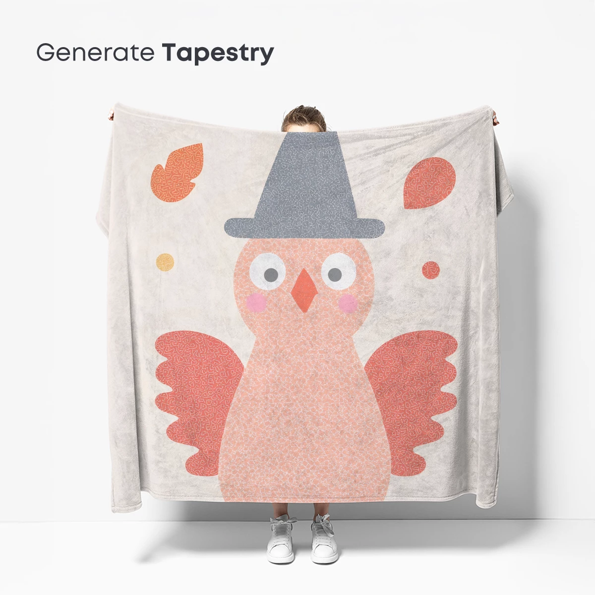 Autumnal Owl in Festive Hat - Image 5