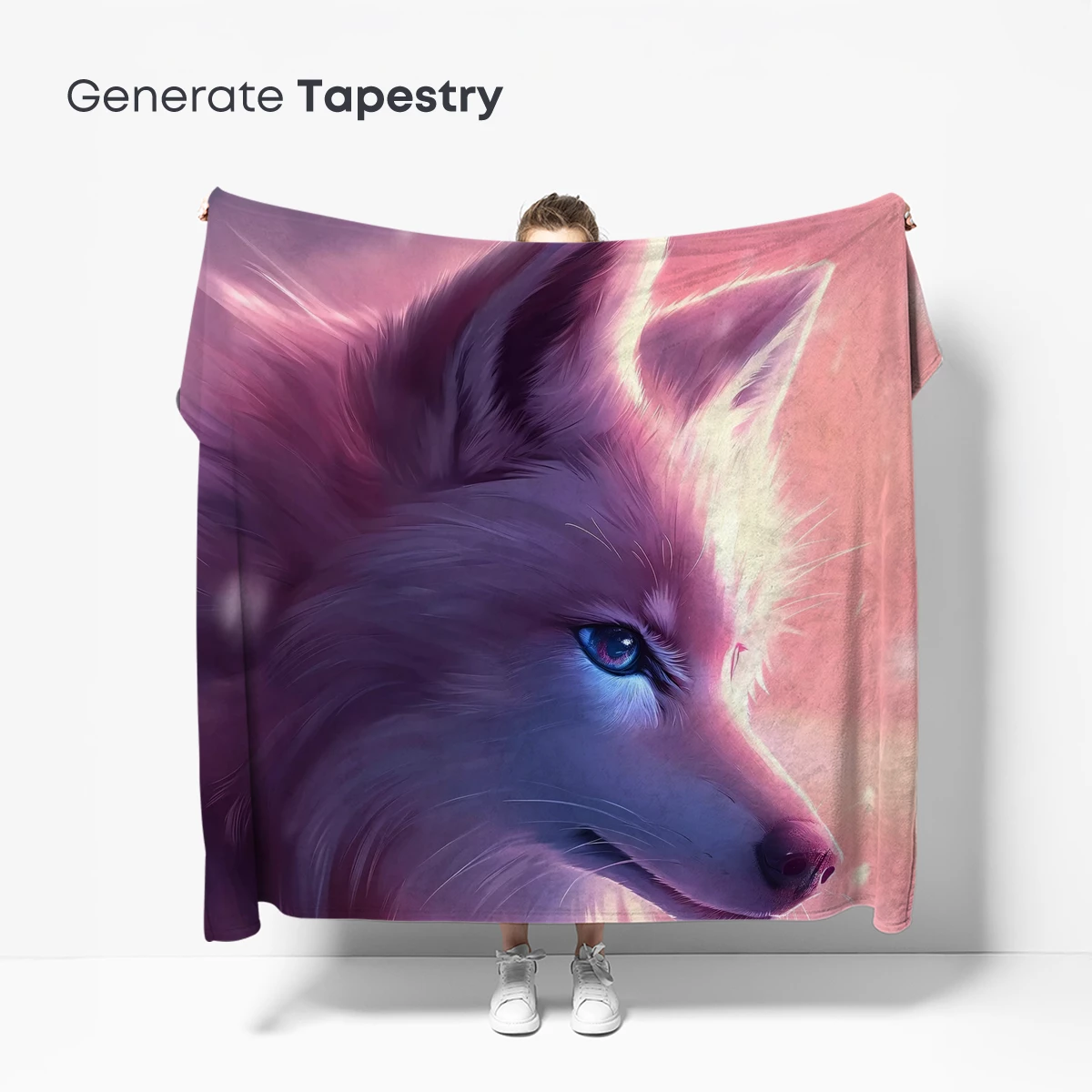 Ethereal Arctic Fox: Winter's Dreamy Guardian - Image 5