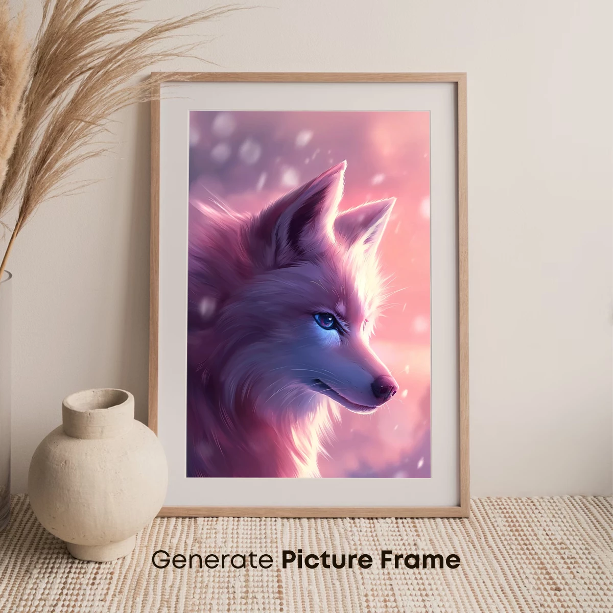 Ethereal Arctic Fox: Winter's Dreamy Guardian - Image 7
