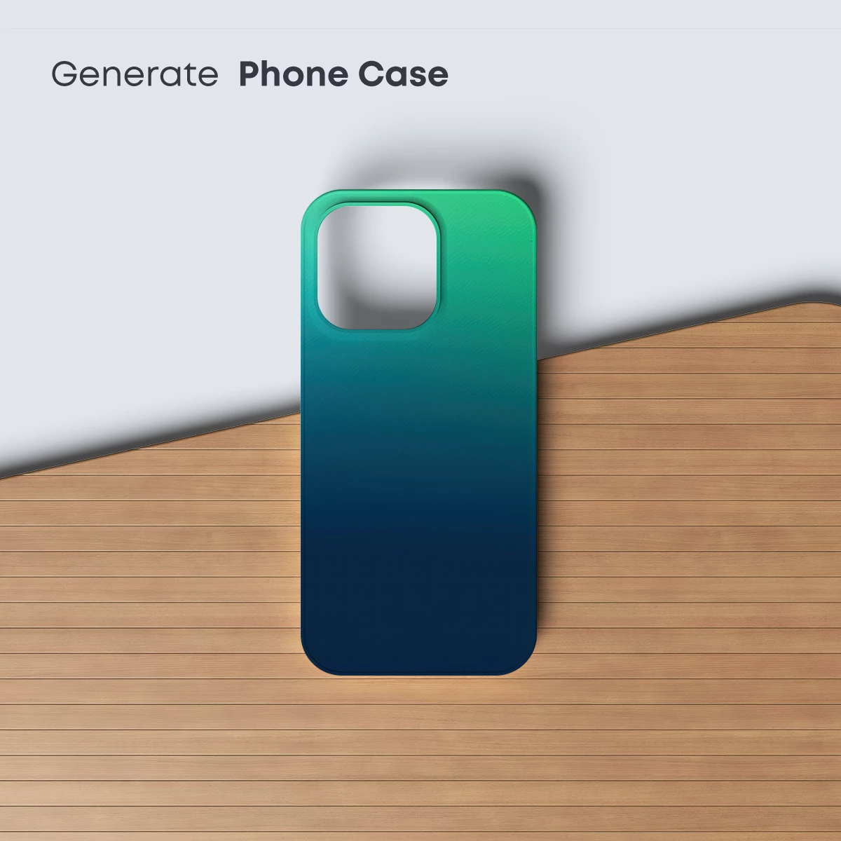 Abyssal Gradient: Depth in Teal and Navy - Image 3