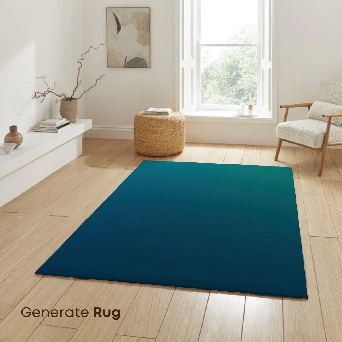 Abyssal Gradient: Depth in Teal and Navy - Image 6