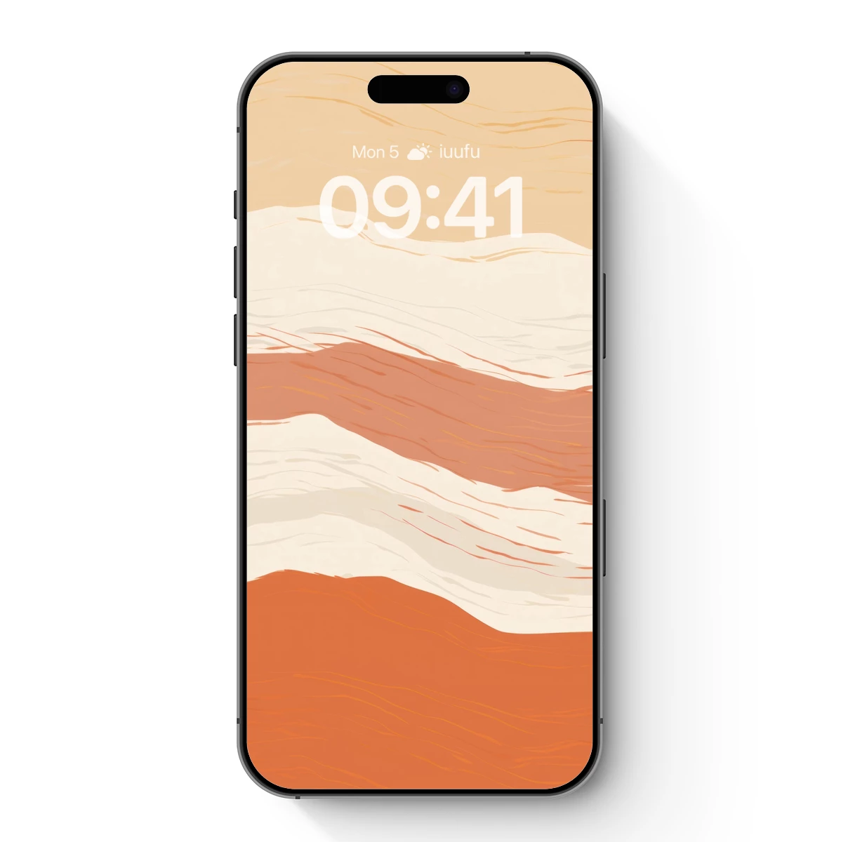 Desert Dunes in Abstract Warmth