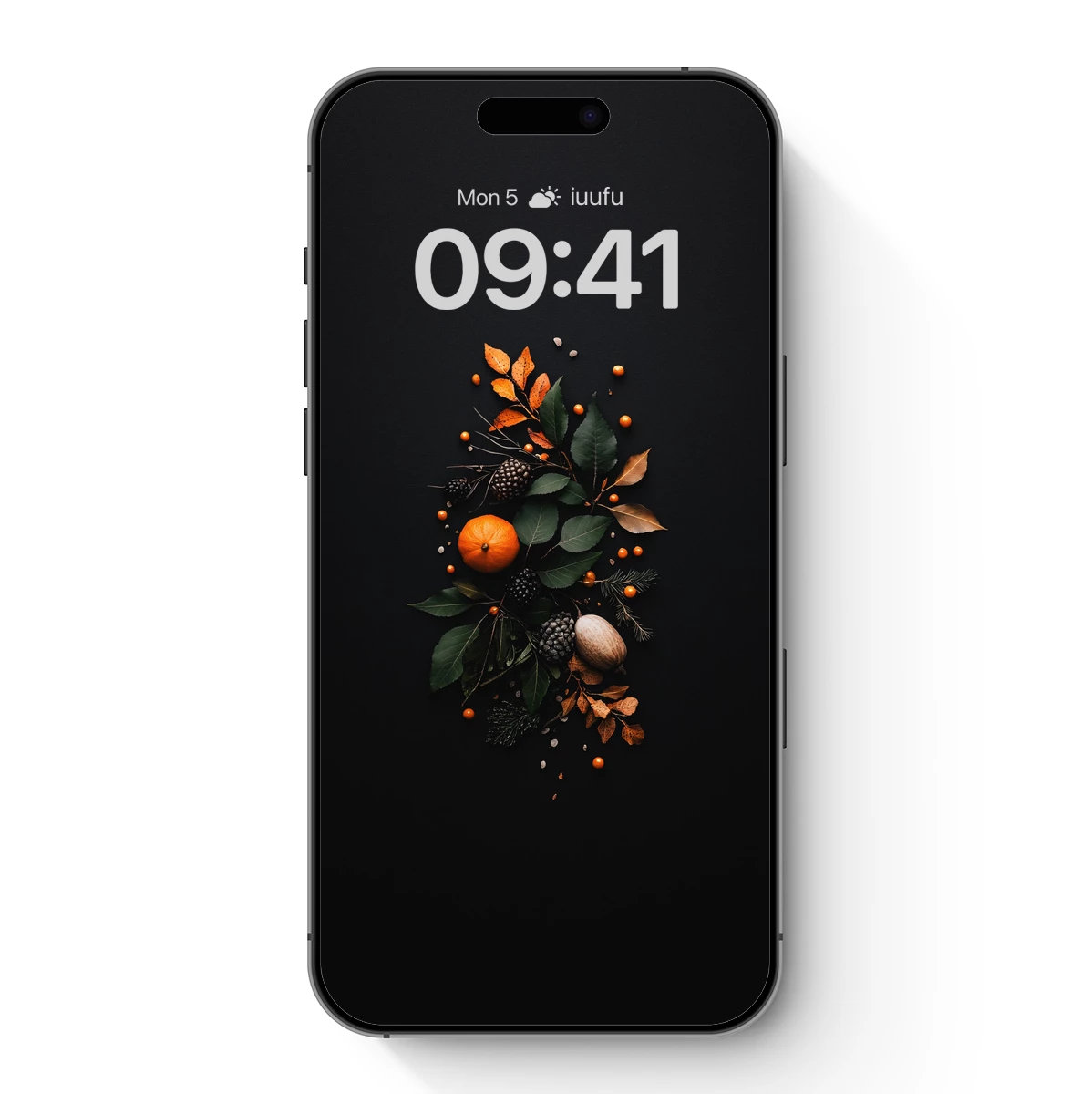 Autumnal Elegance: Harvest Bouquet on Dark Canvas