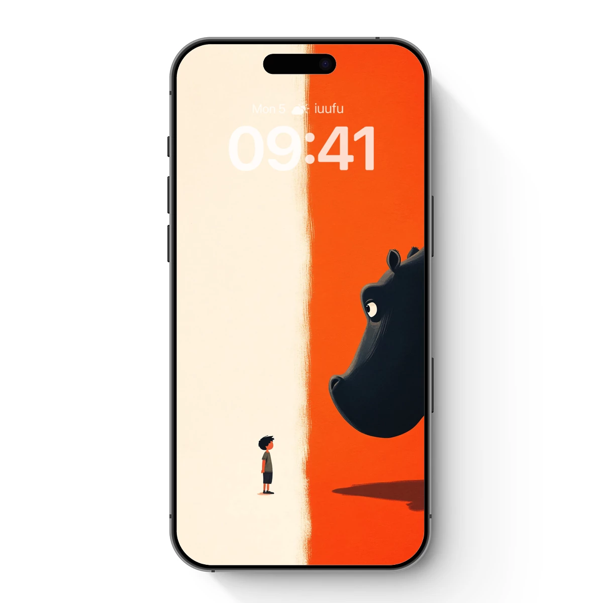 Curiosity Clash: Boy Meets Giant Hippo