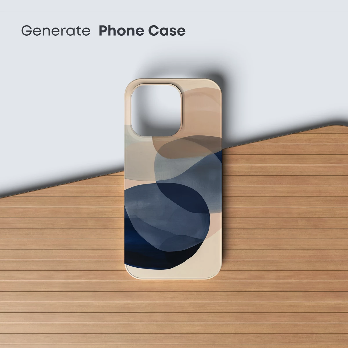 Interlocking Dreams: Abstract Fluidity in Soft Tones - Image 3