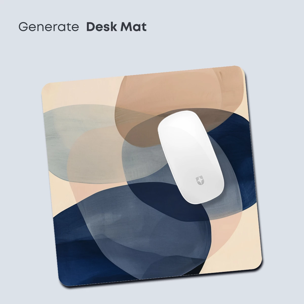 Interlocking Dreams: Abstract Fluidity in Soft Tones - Image 4