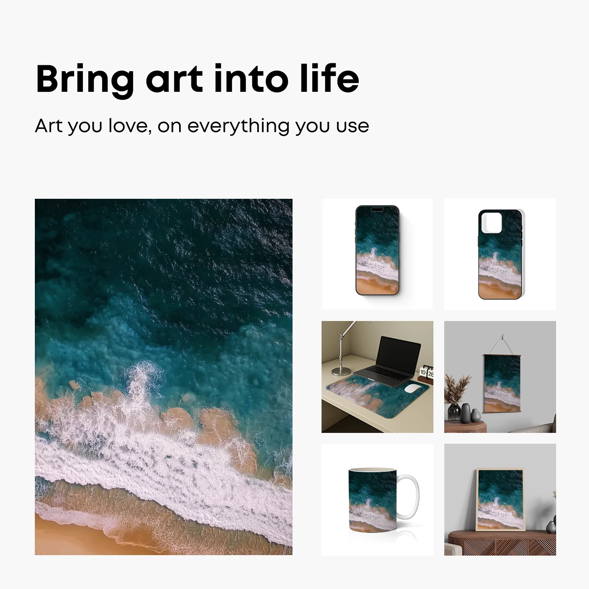 Aerial Symphony of Sea and Sand - Image 2