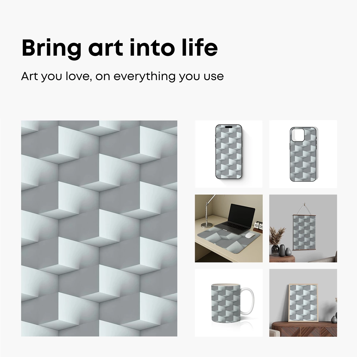 Geometric Infinity: A Maze of Light and Shadow - Image 2