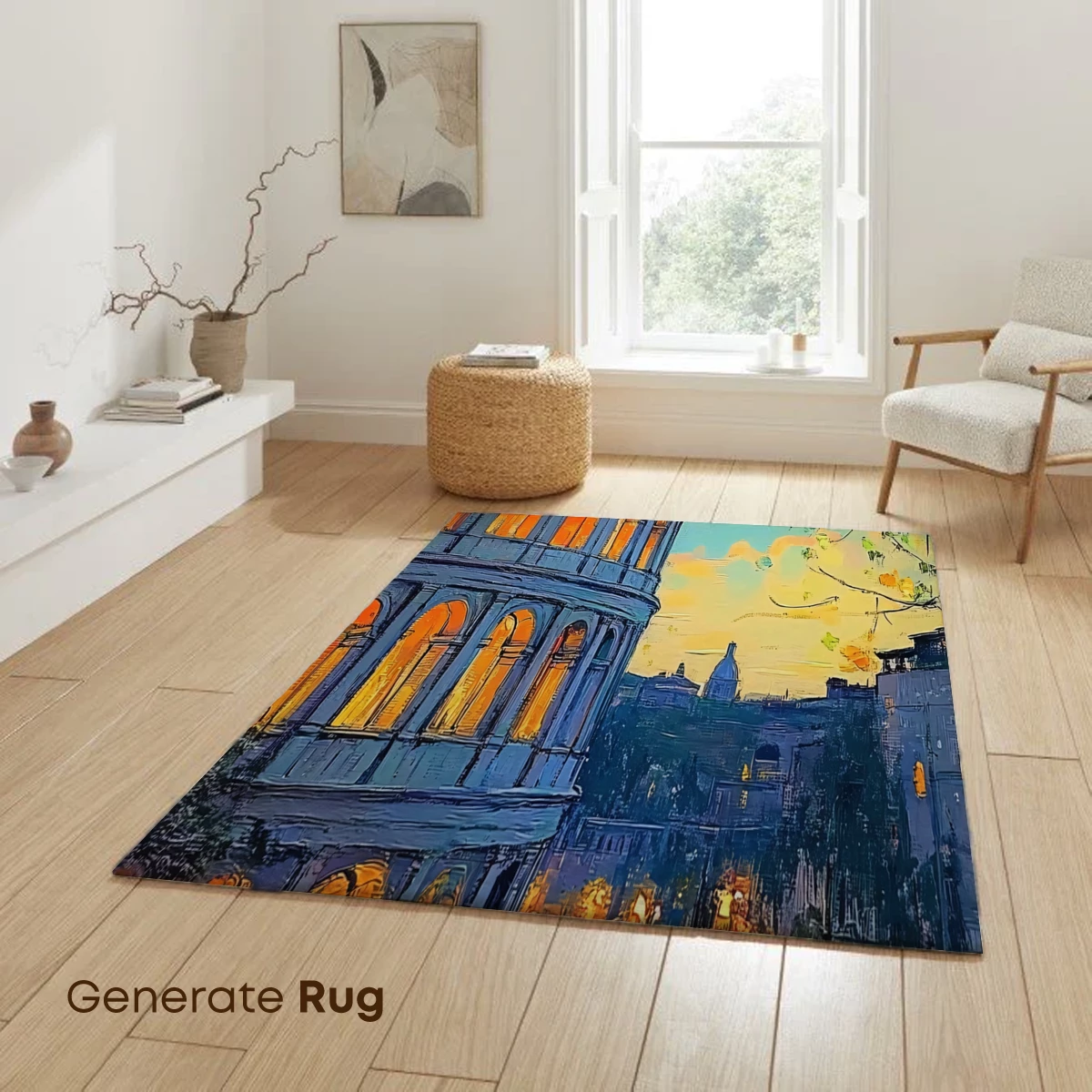 Colosseum Twilight Glow: A Painterly Urban Symphony - Image 6